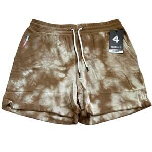 FOURLAPS Rush Short Russet Tie‎ Dye Pull On Comfy Relaxed Shorts Women's Size L